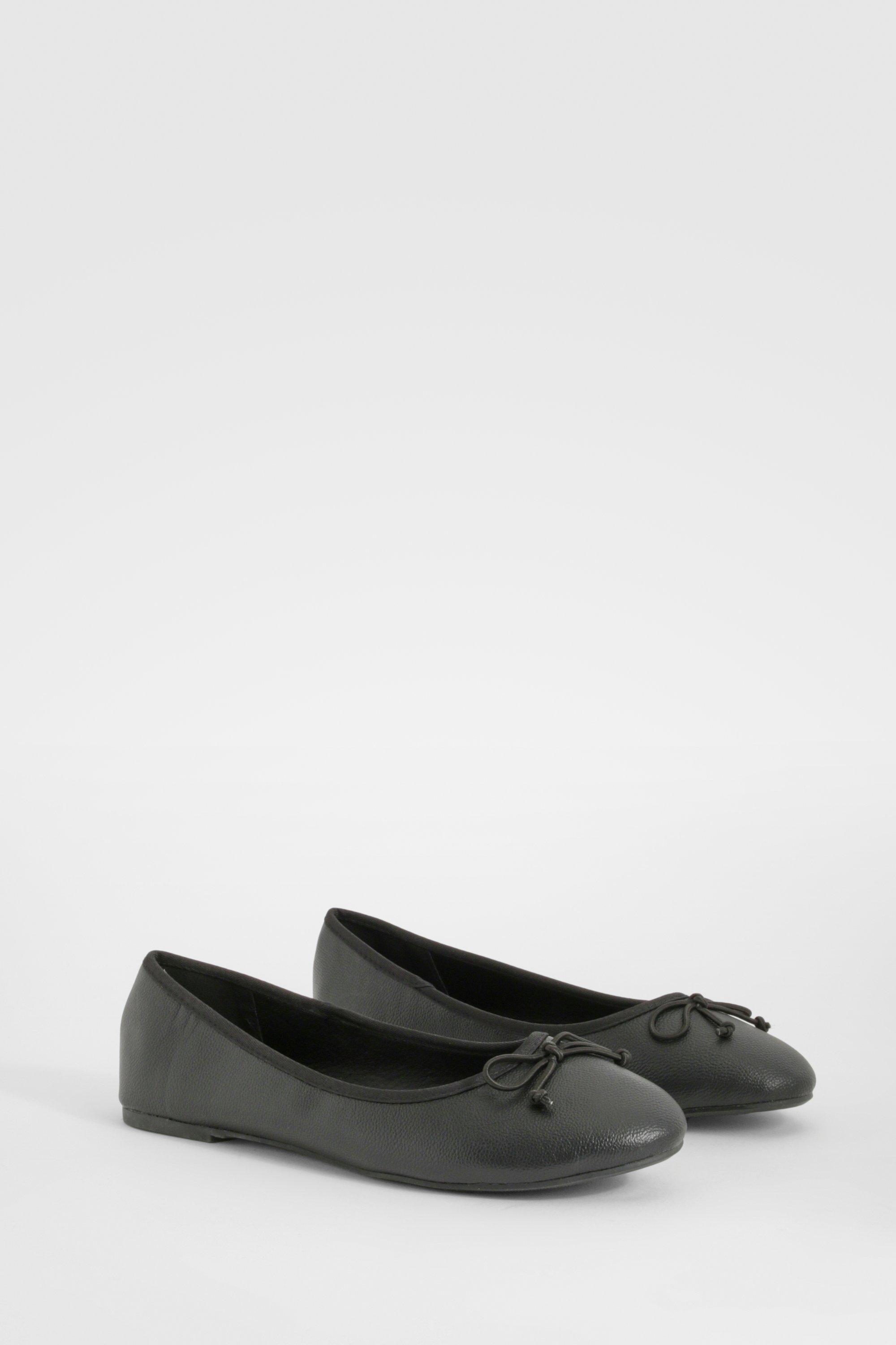 Image of Ballerine con fiocco, Nero