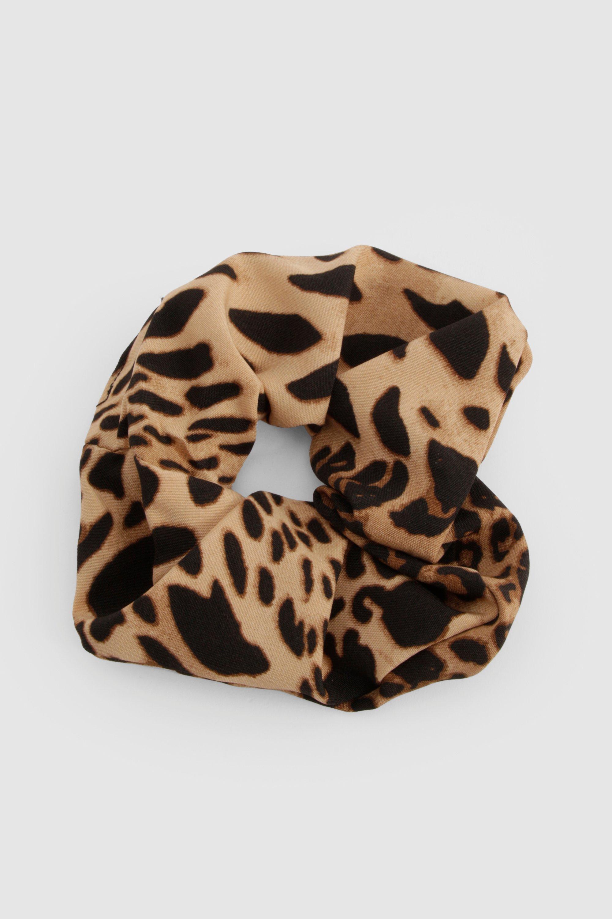 Click to view product details and reviews for Womens Leopard Print Satin Scrunchie Multi One Size Multi.