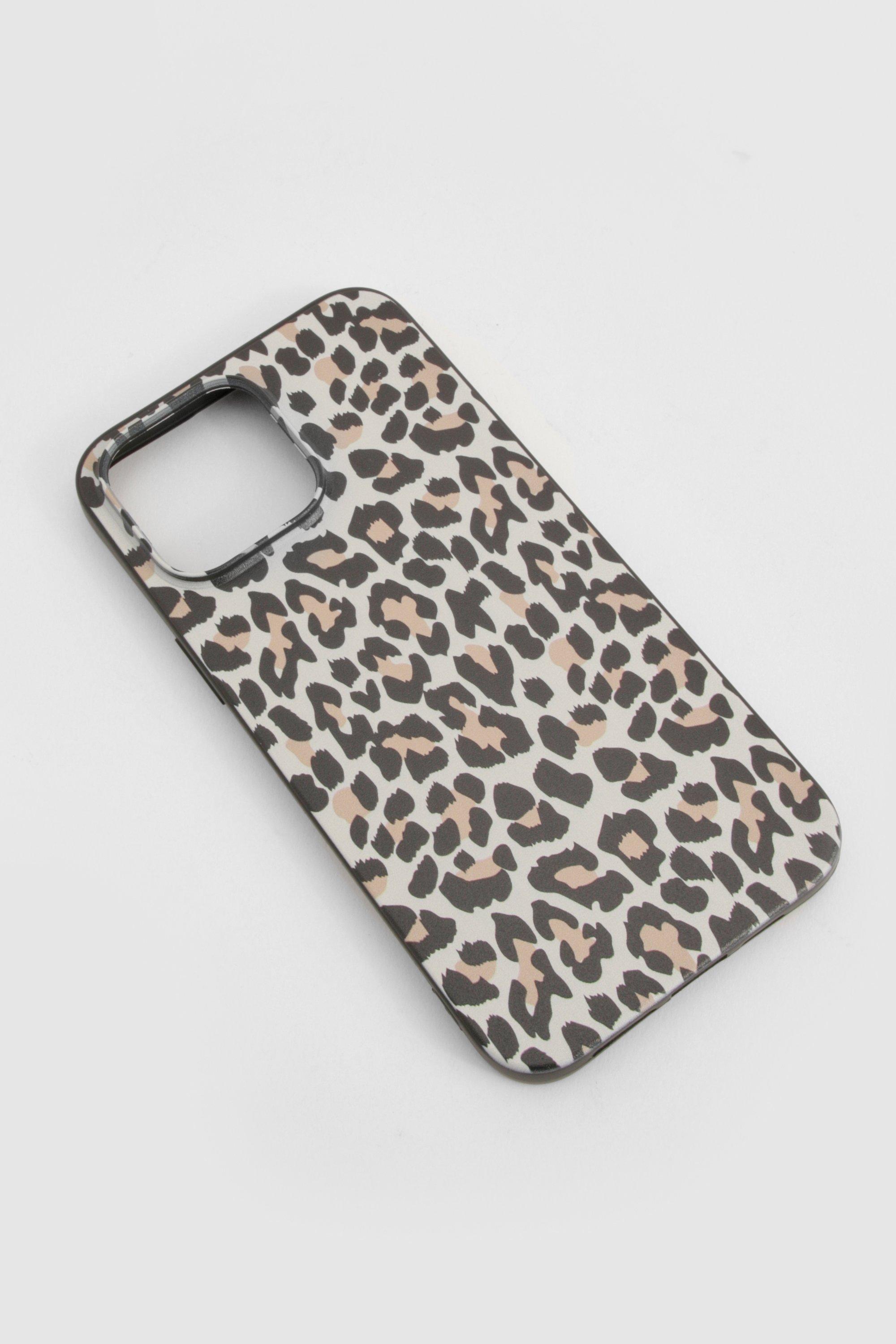 Womens Leopard Print Phone Case - Multi - Iphone 12 Pro Max, Multi