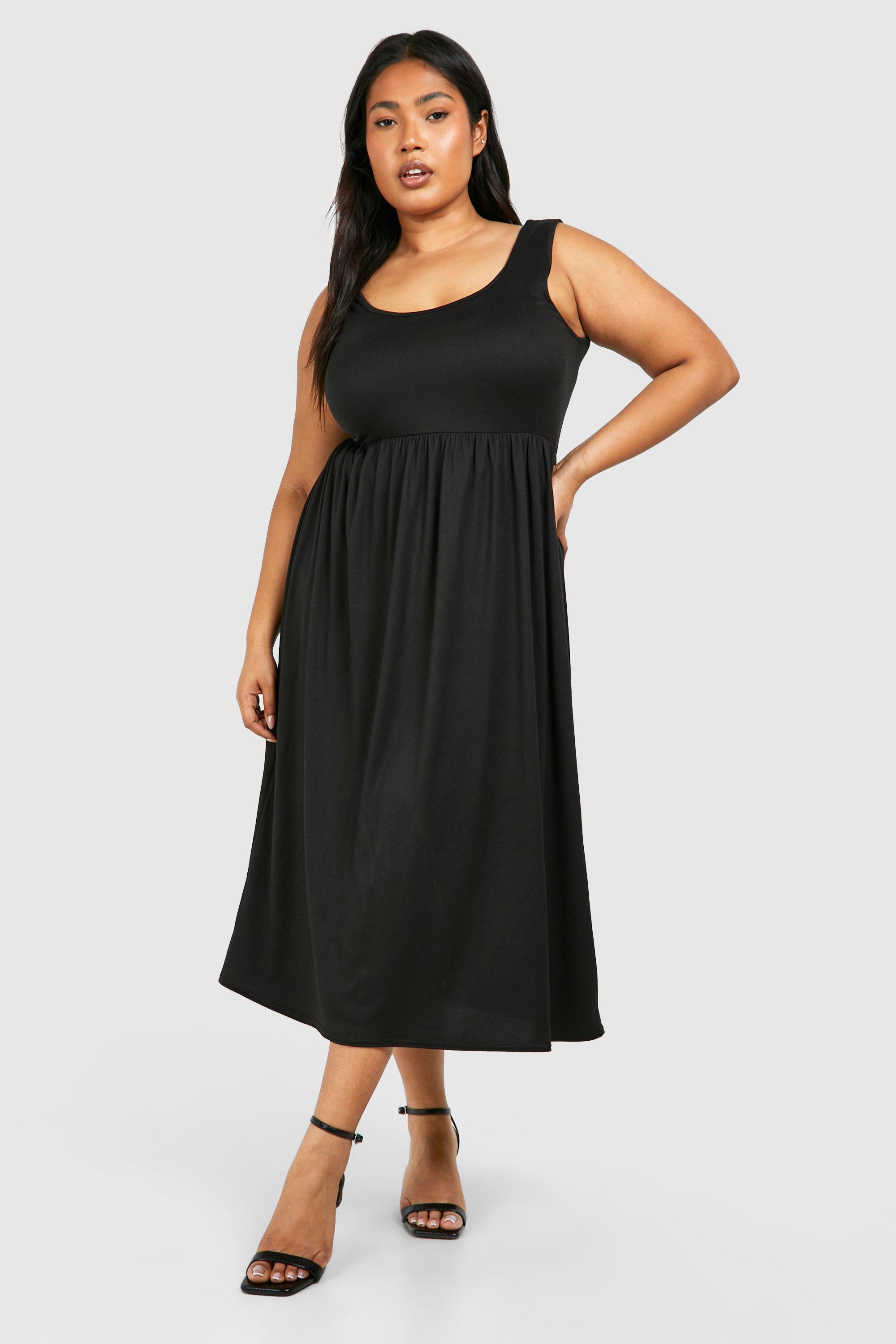 Boohoo Maxi Jurk Met Halter Neck En Opdruk, Black