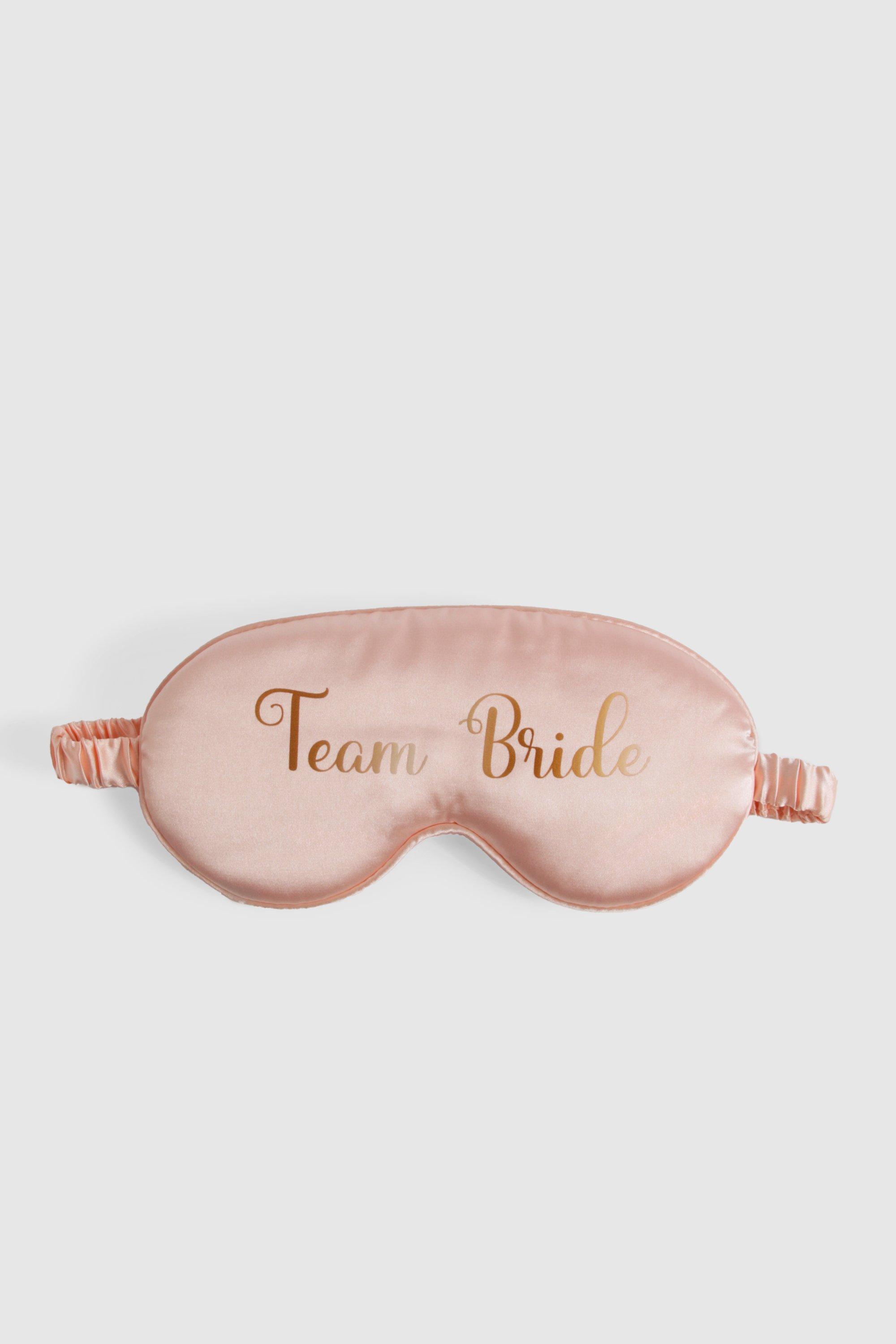 Image of Team Bride Eye Mask, Pink