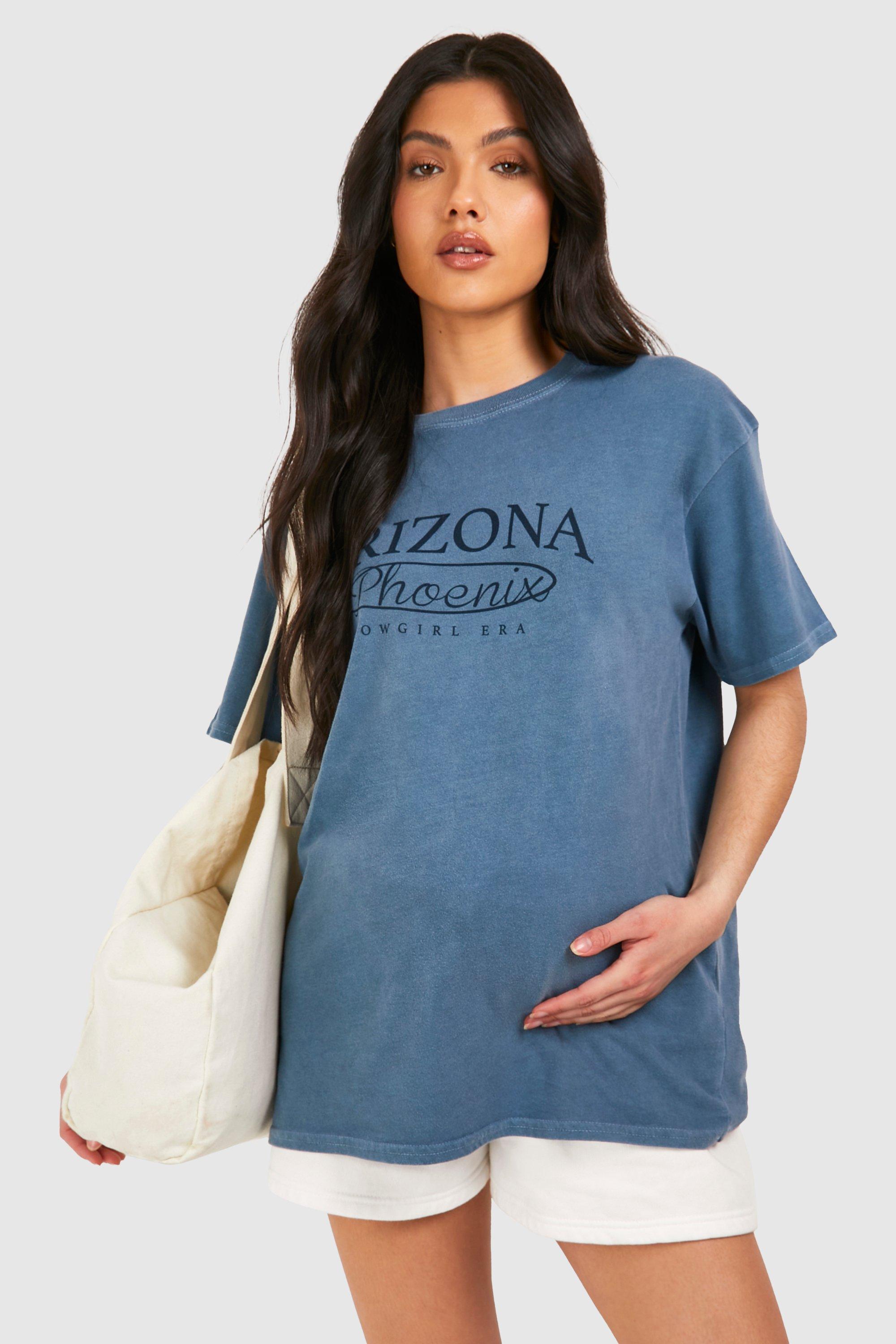 Maternity Arizona Phoenix Oversized T-Shirt - Blue - 10