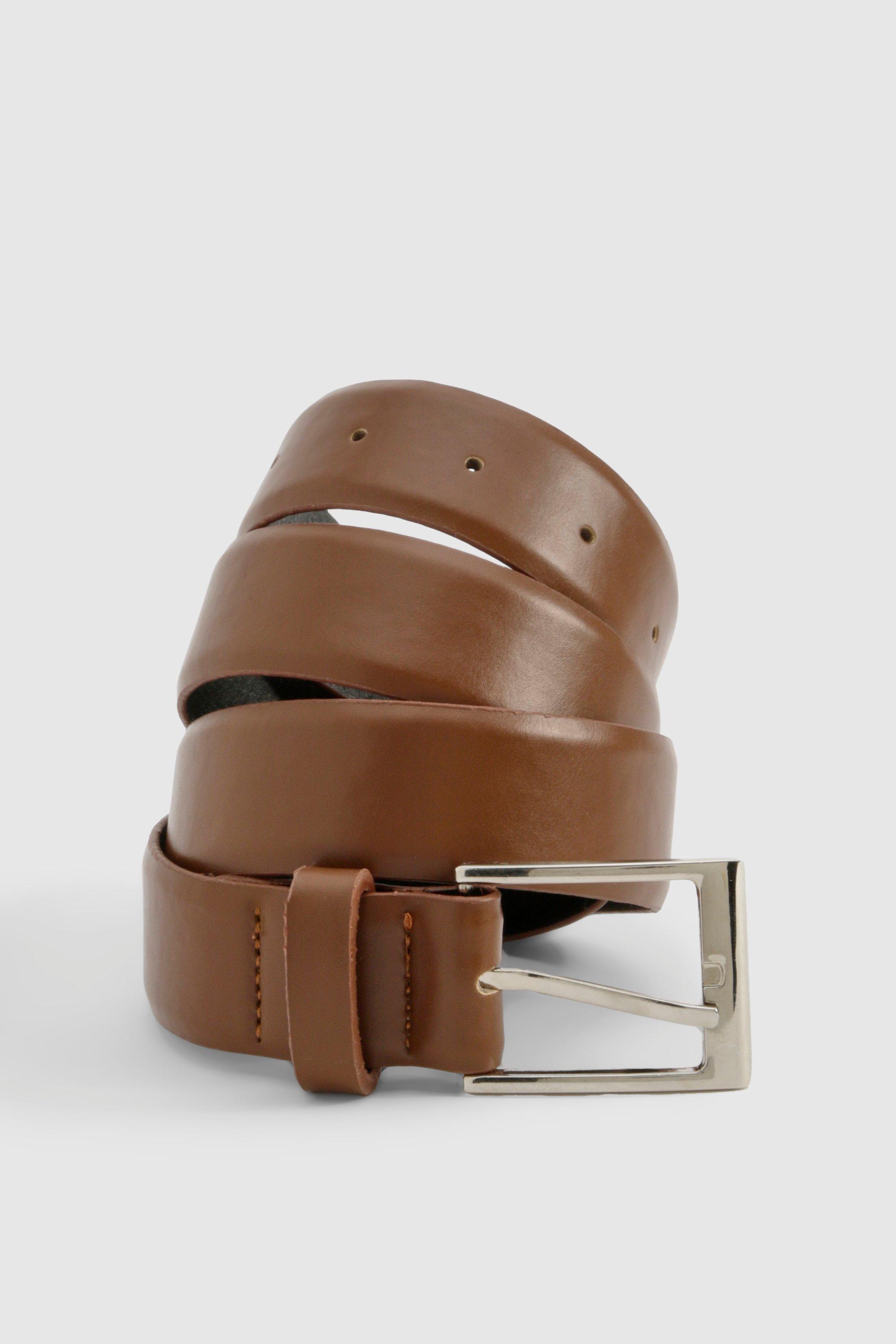 Click to view product details and reviews for Womens Tan Chunky Buckle Boyfriend Belt Brown One Size Brown.