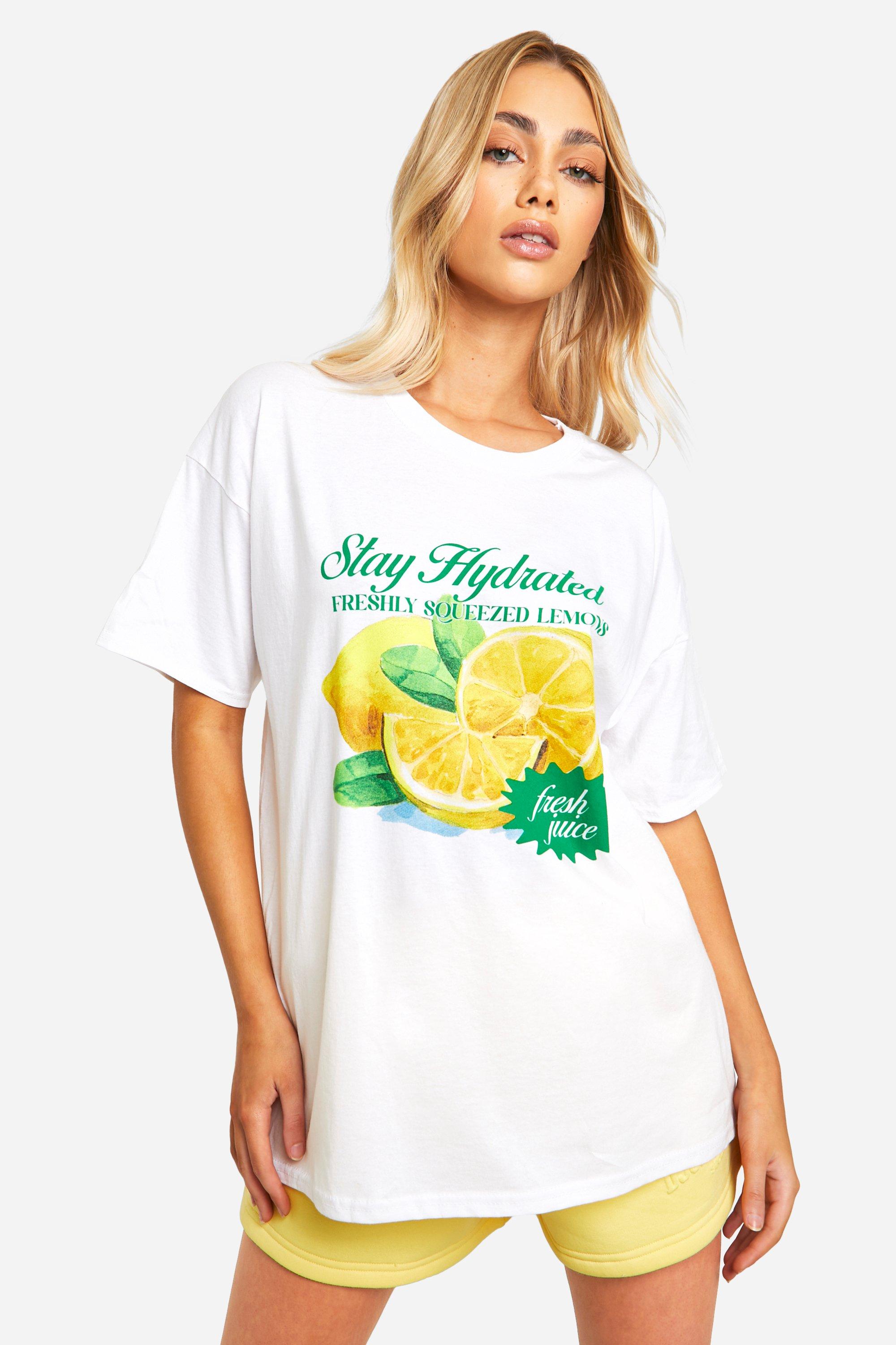 Image of Lemon T-shirt, Bianco