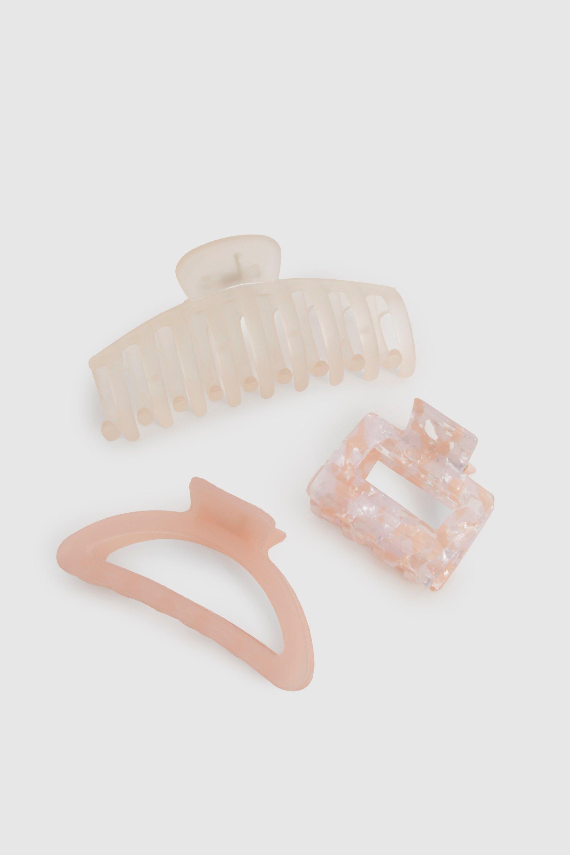 Click to view product details and reviews for Womens 3 Pack Claw Clips Pink One Size Pink.