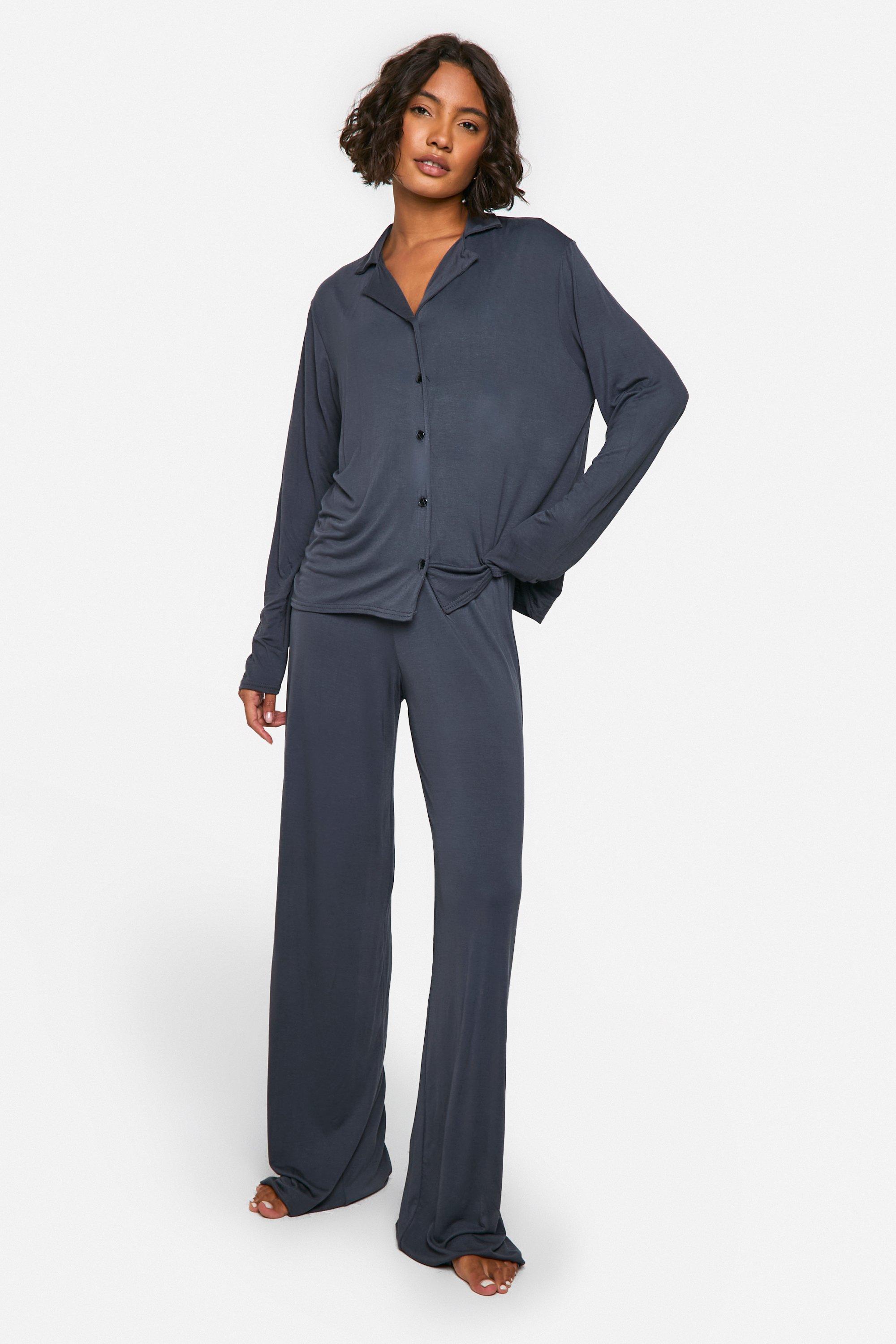 Image of Set pigiama Tall a maniche lunghe, Navy
