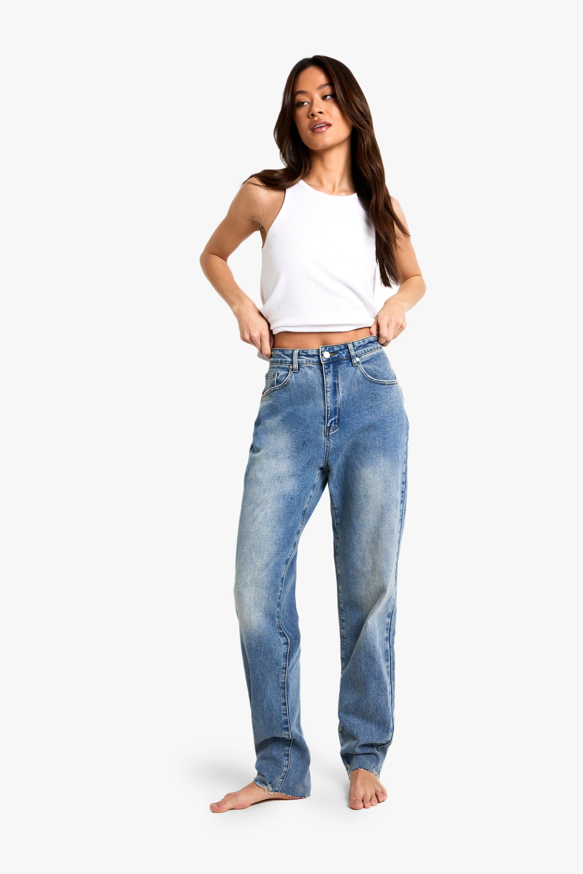 Boohoo The Tall Mom Jeans, Vintage Wash