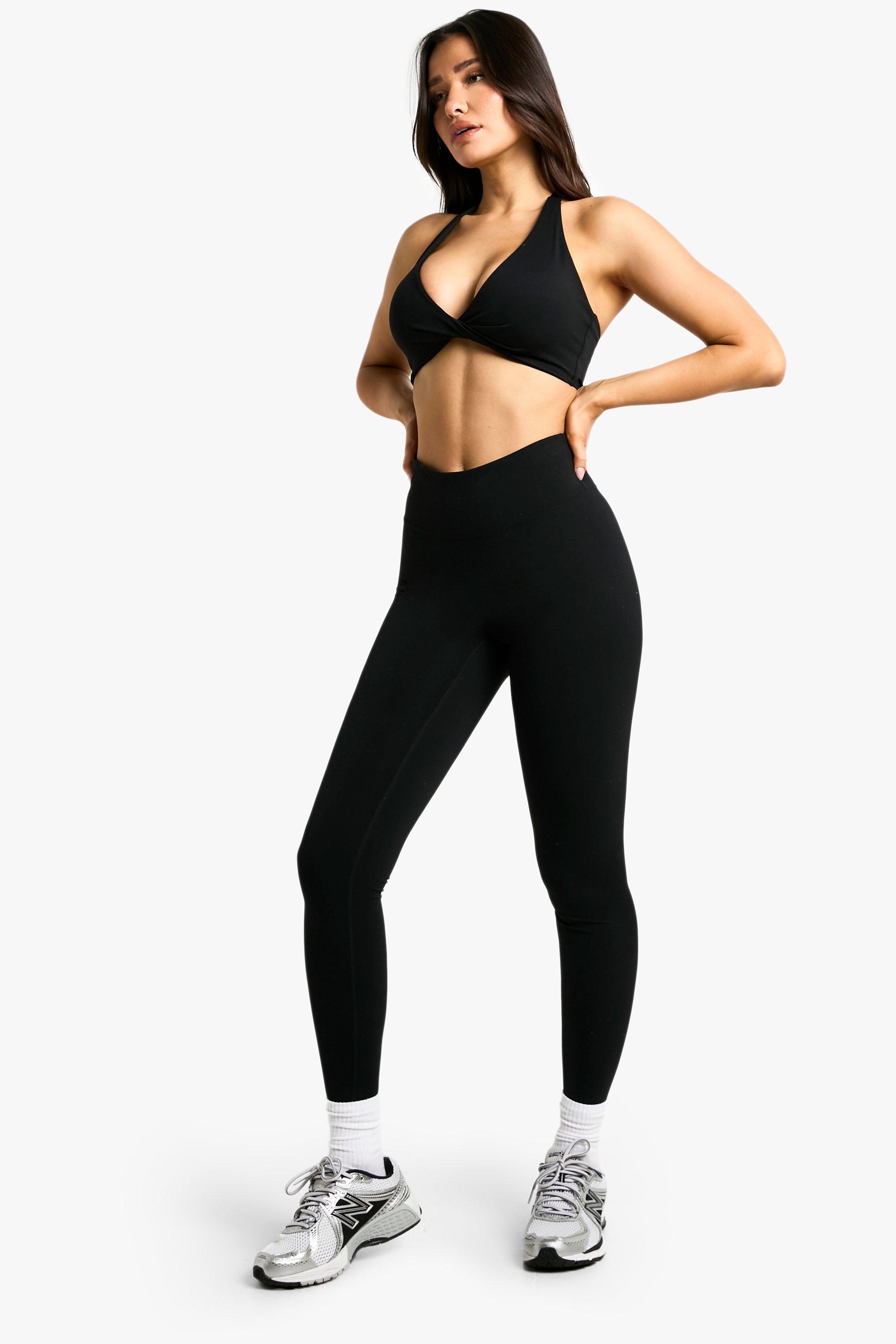 Image of Legging Premium Active Tall a vita alta, Nero