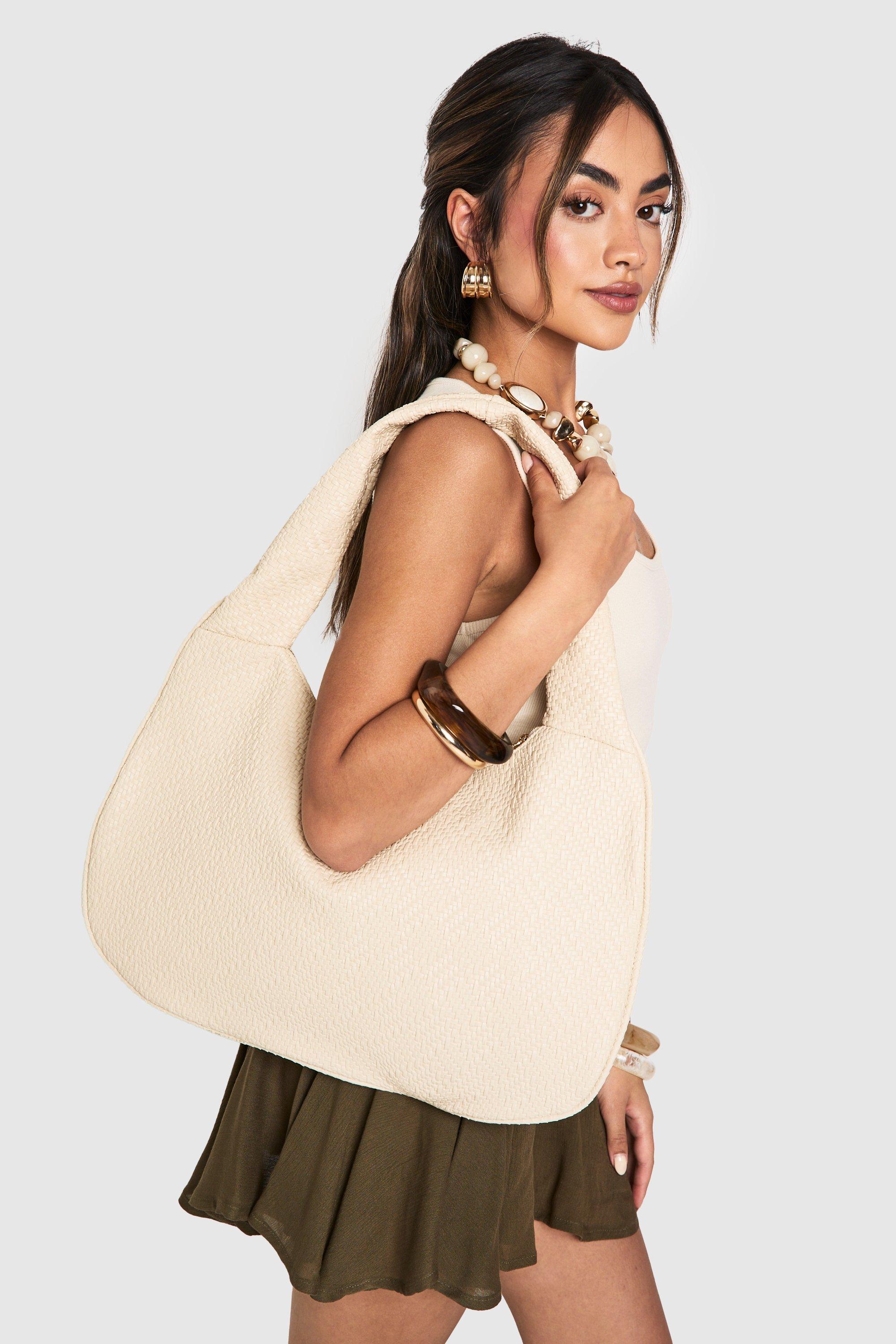 Click to view product details and reviews for Womens Textured Tote Bag White One Size White.
