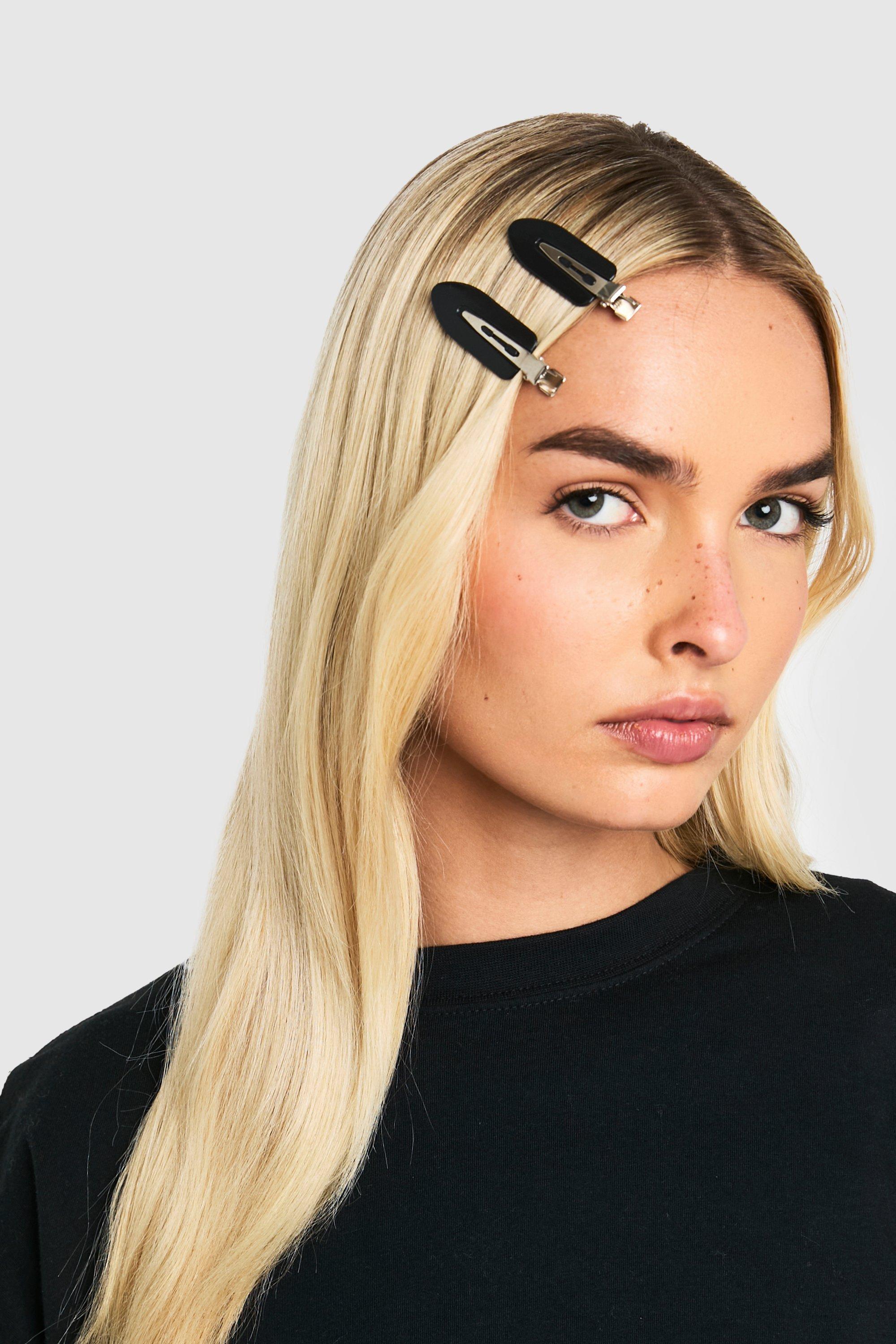 Click to view product details and reviews for Womens Flat Hair Clip 4 Pack Black One Size Black.