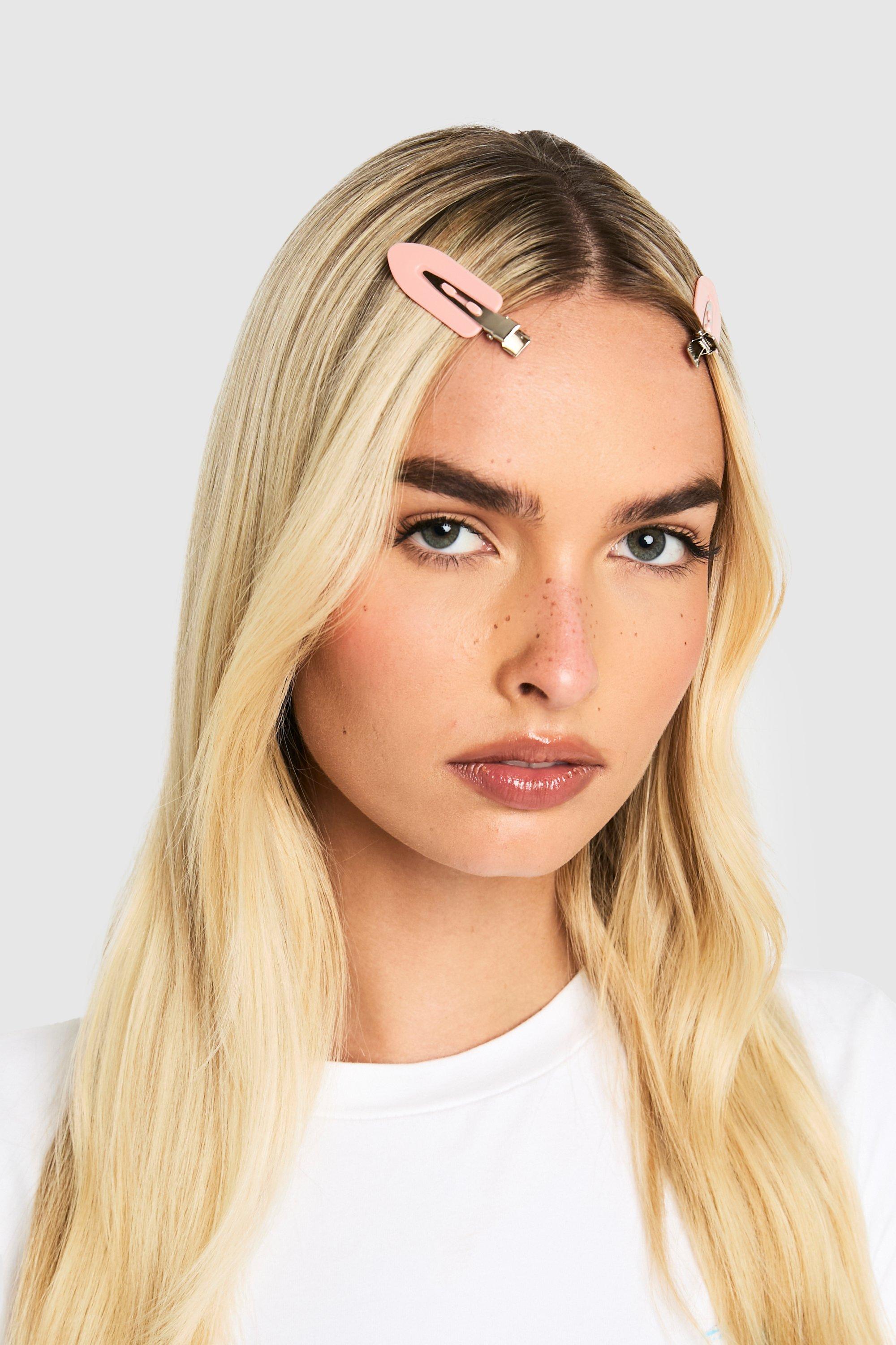 Click to view product details and reviews for Womens Flat Hair Clip 4 Pack Pink One Size Pink.
