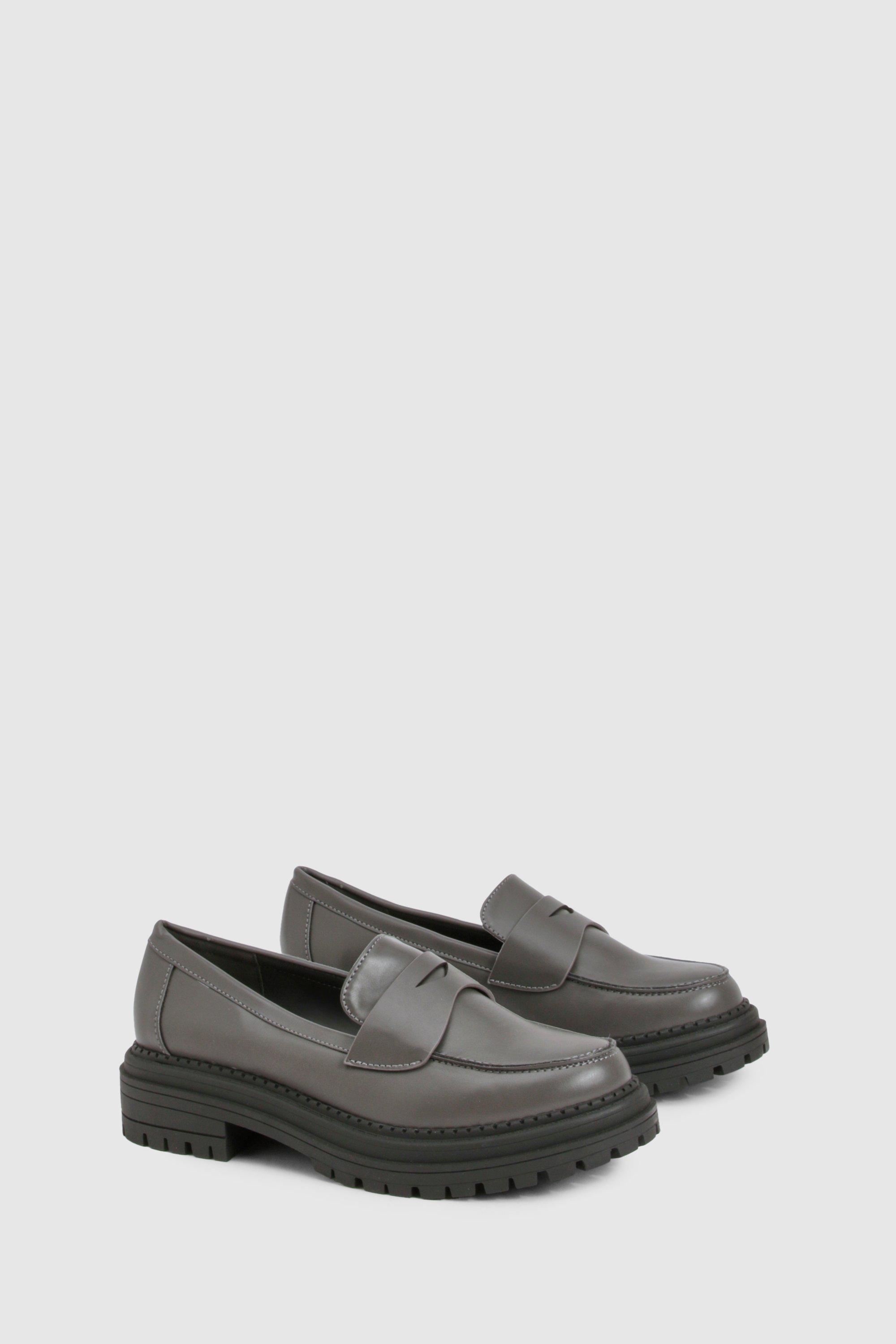 Image of Chunky Strap Loafers, Grigio