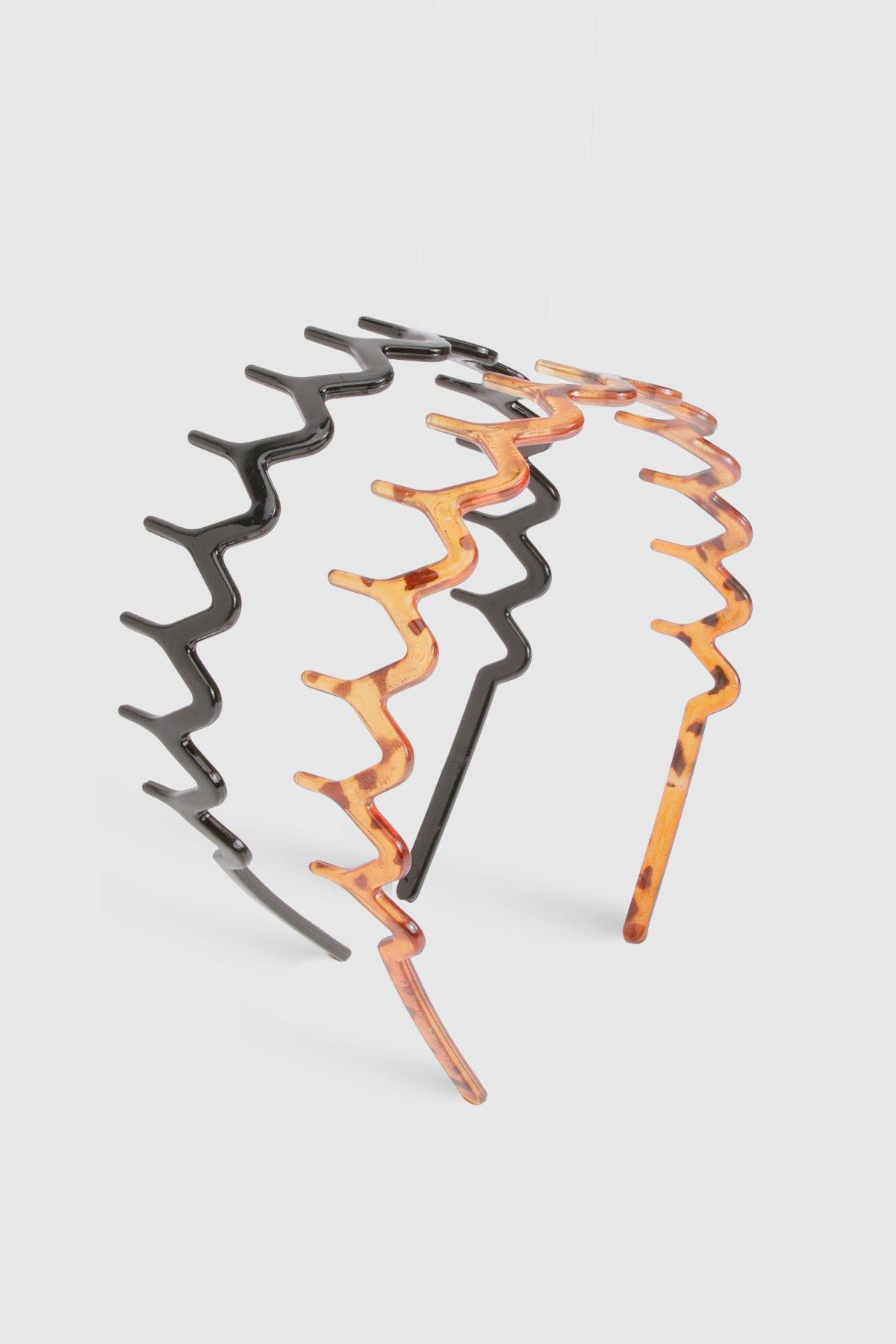 Image of 2 Pack Zig Zag Headbands, Multi
