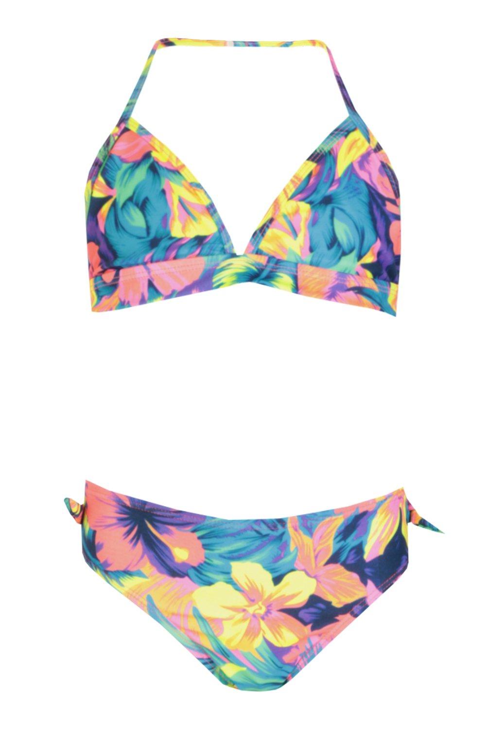 tropical bikini set