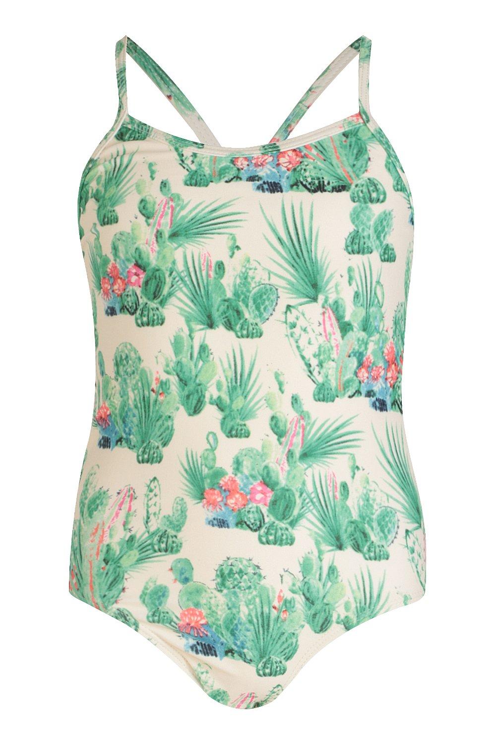 cactus print swimsuit