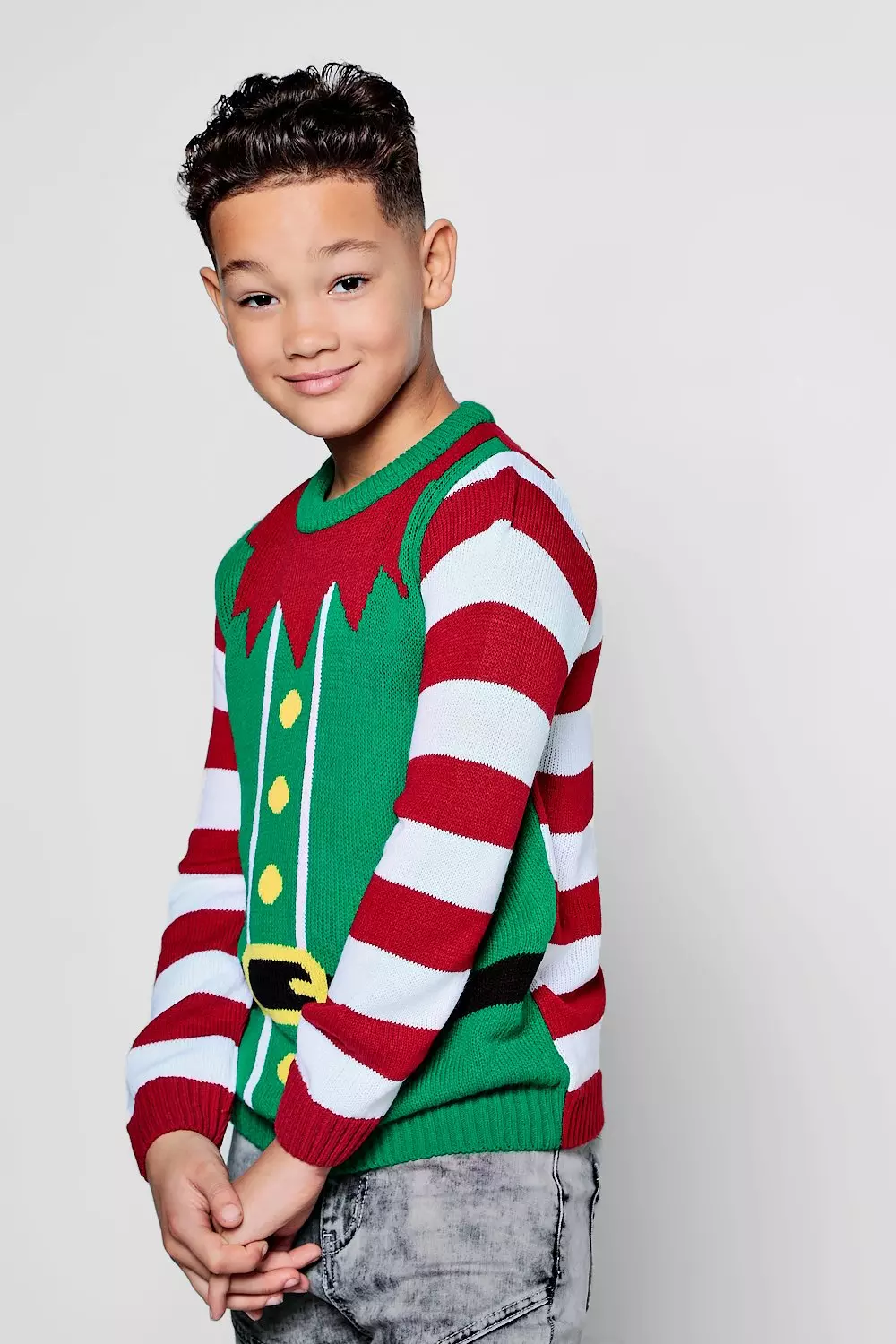 Elf on sale jumper boys