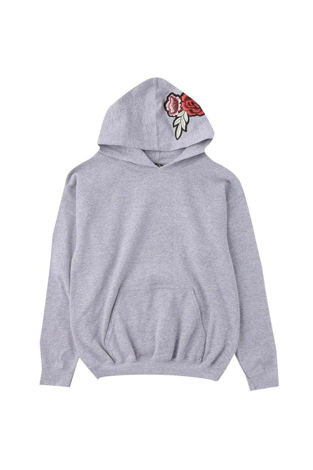 boys rose hoodie