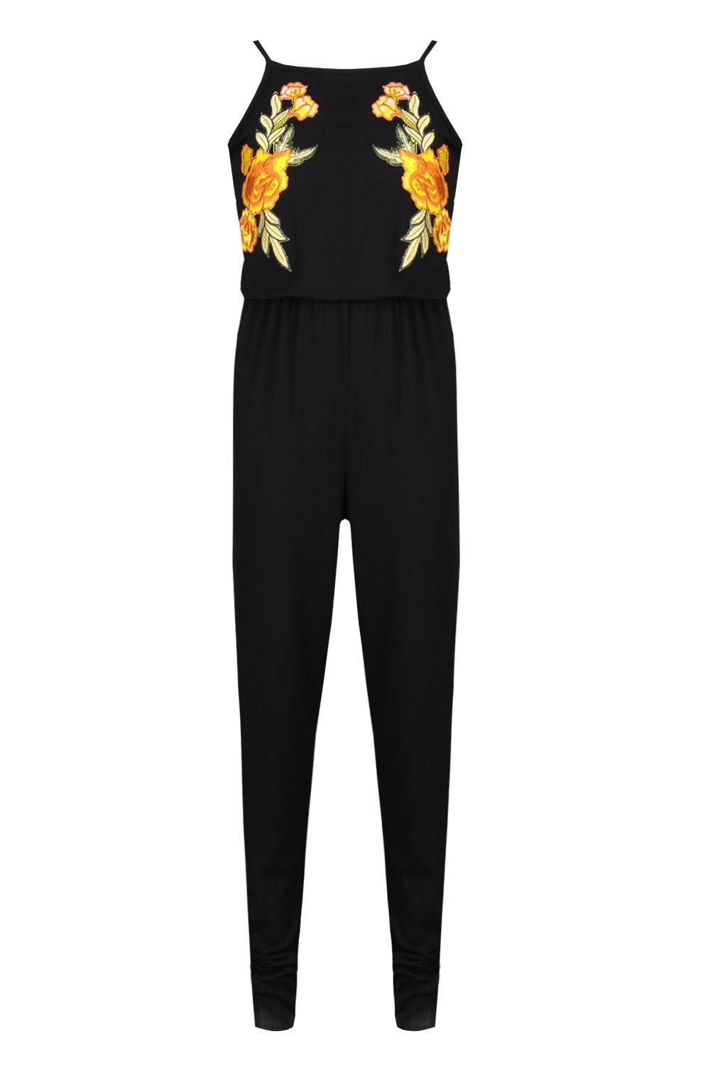 embroidered jumpsuit