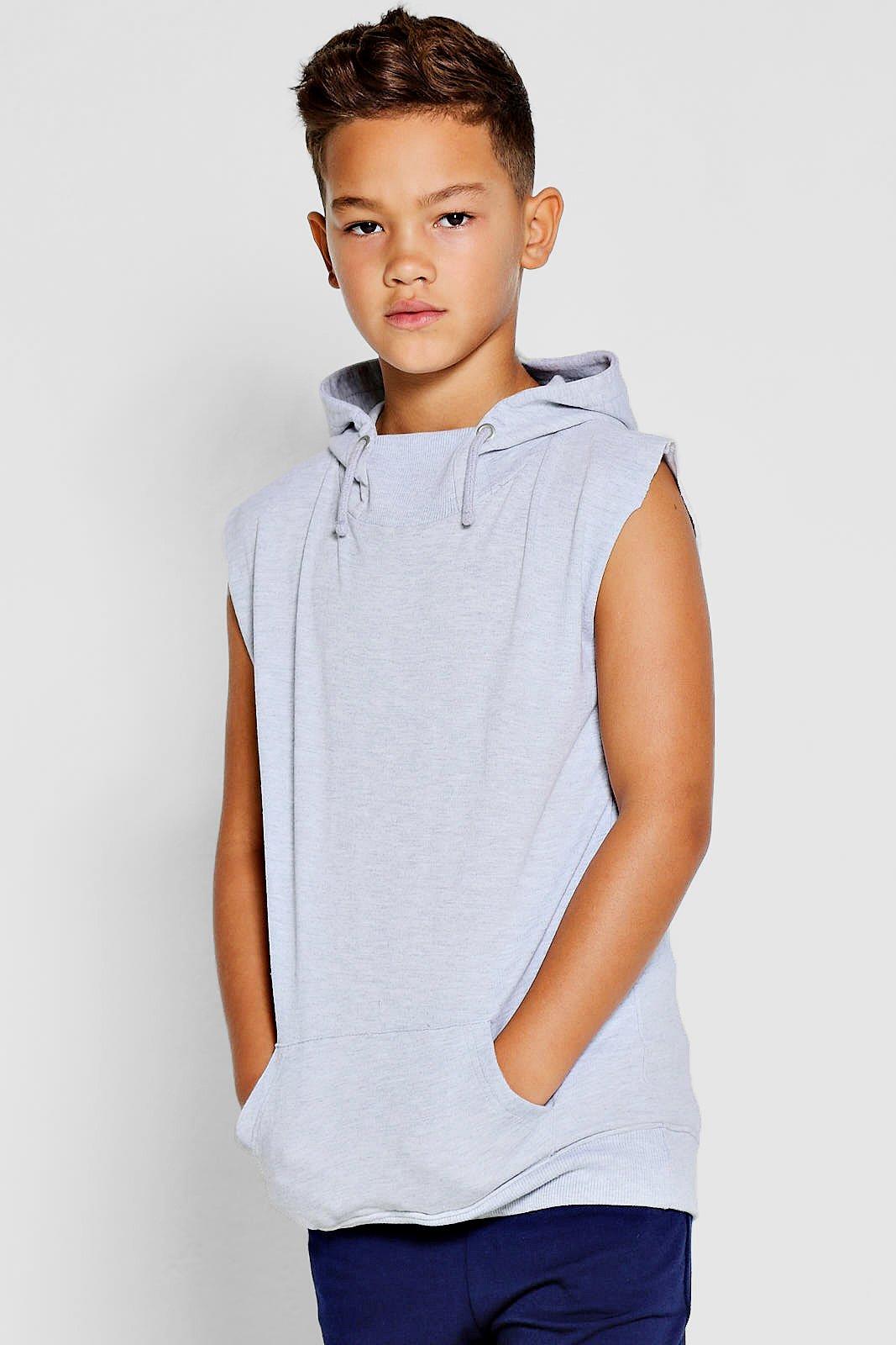 baby sleeveless hoodie