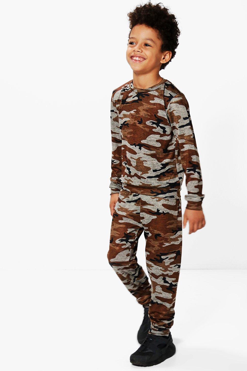 boys army tracksuit