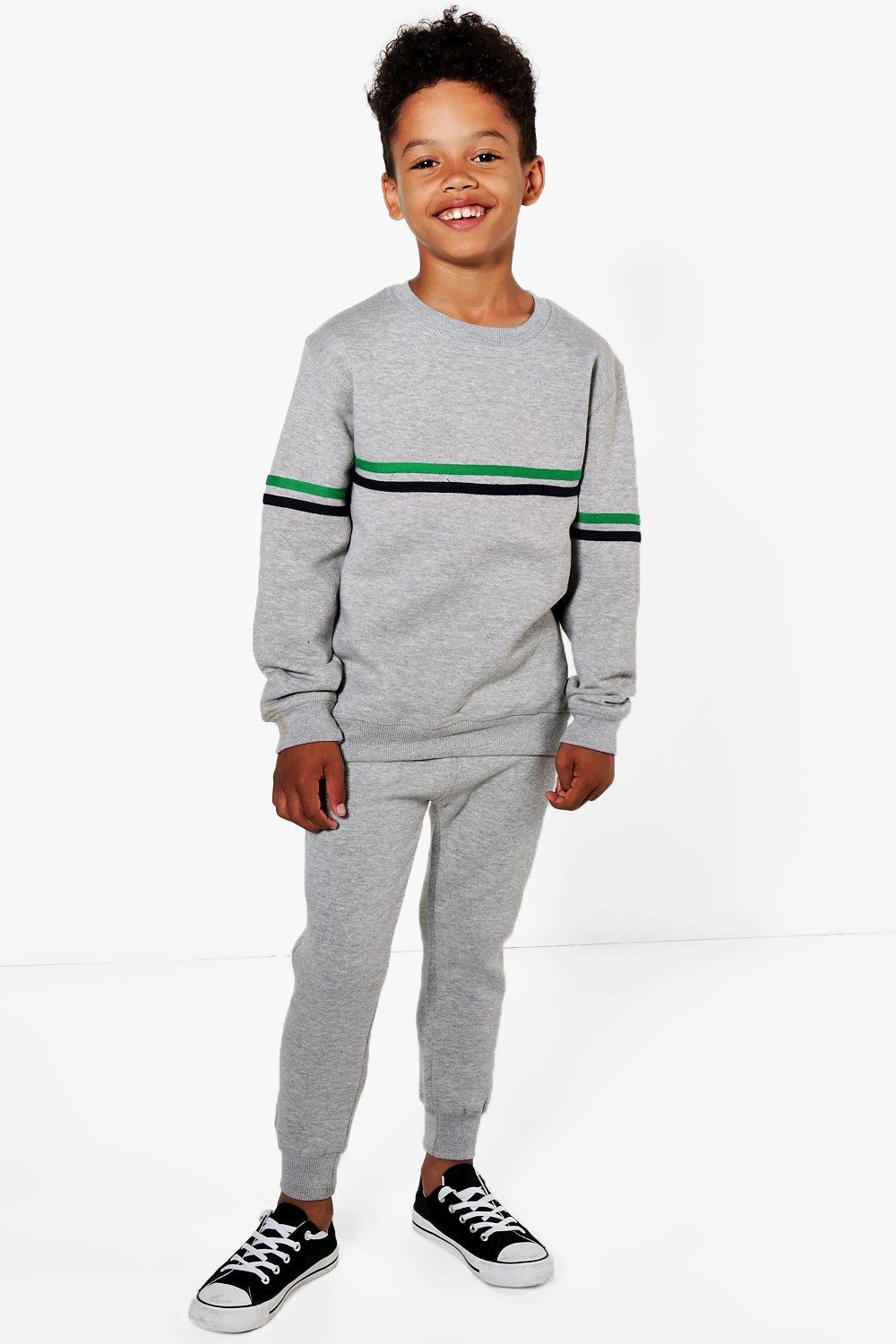 boys skinny fit tracksuit