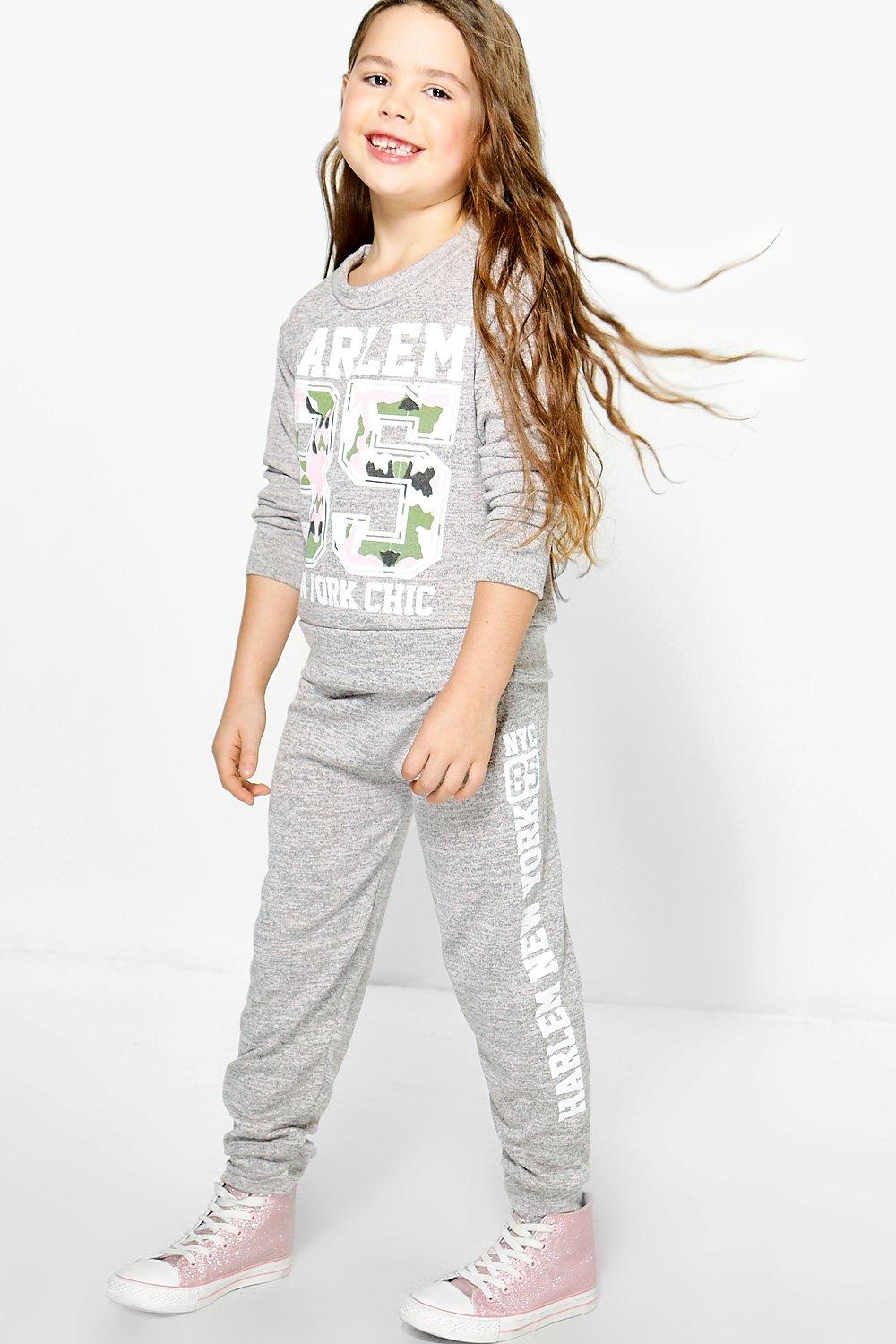 girls knitted tracksuit