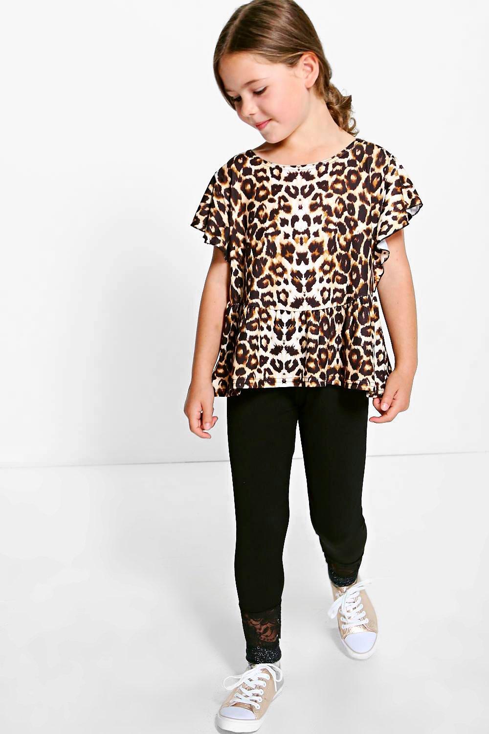 girls leopard print clothes