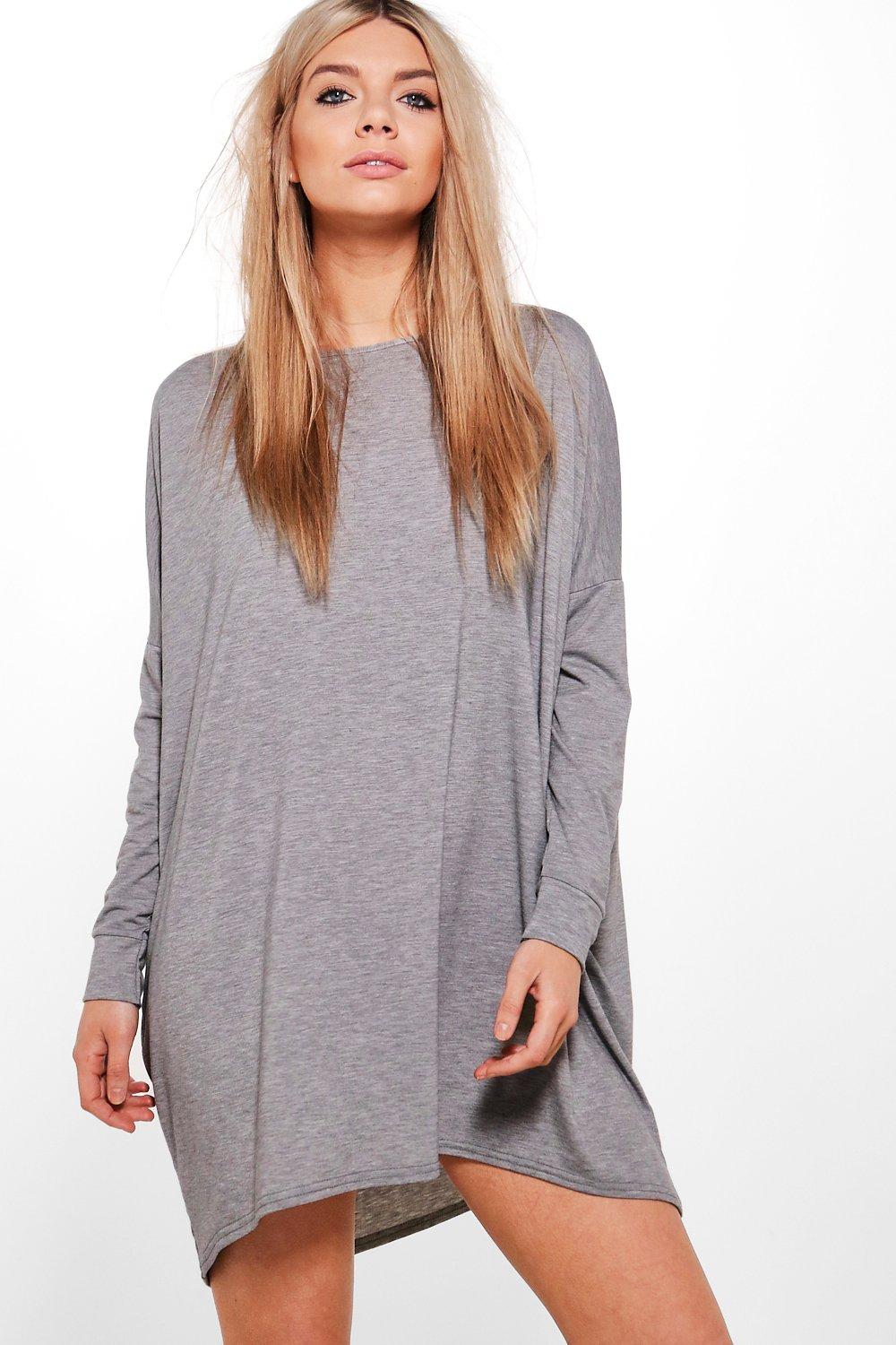 boohoo jersey dress