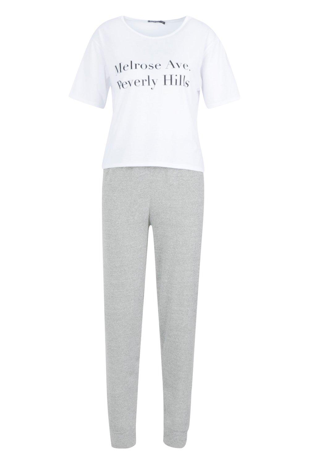 

Комплект из джоггеров и футболки Melrose Ave, Grey