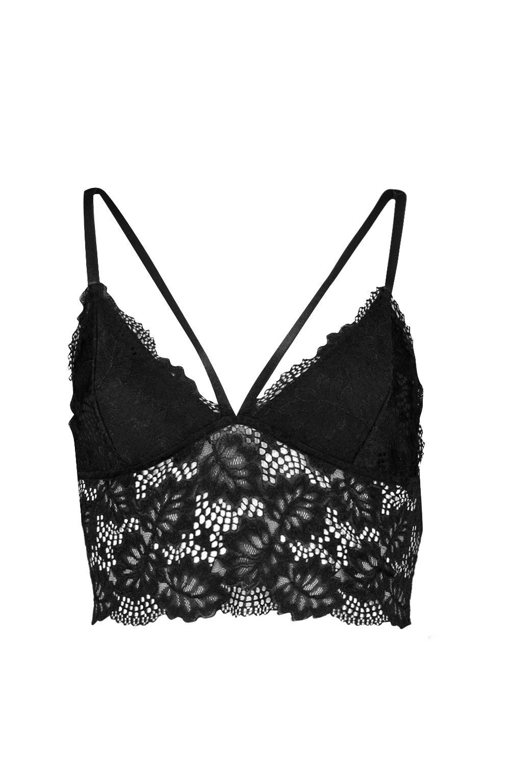 lace bralette boohoo