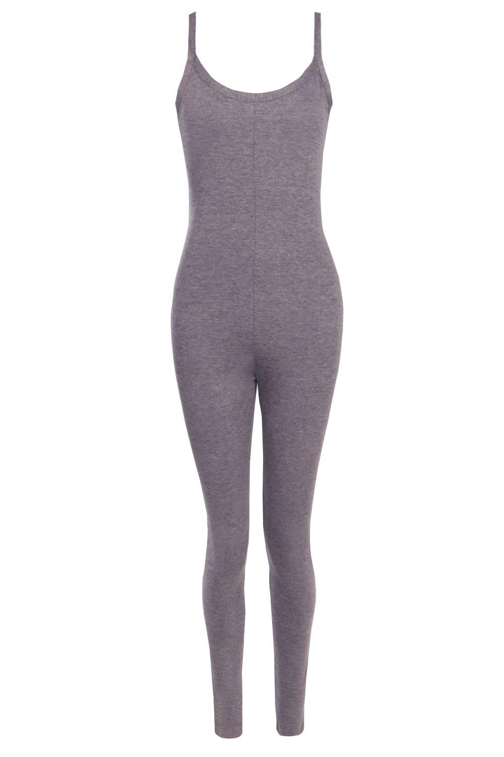 grey fitted jumpsuit