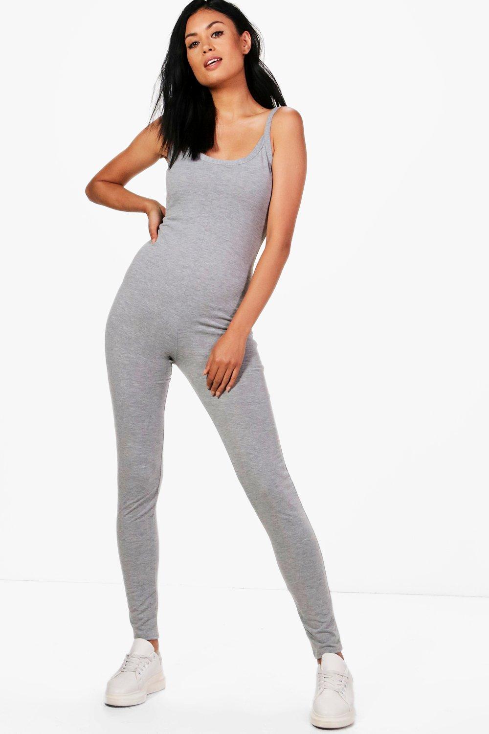 boohoo jersey jumpsuit