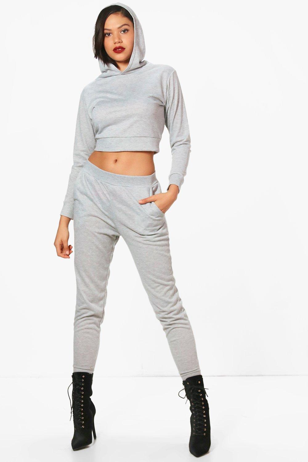 boohoo cropped hoodie