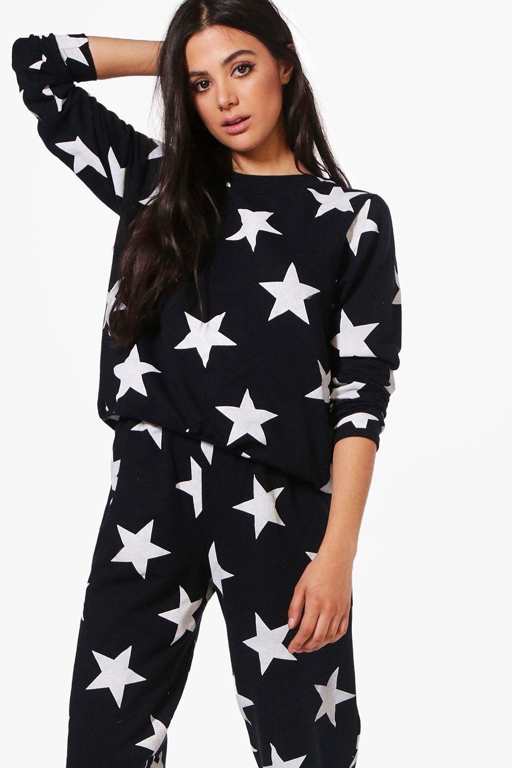 star print tracksuit