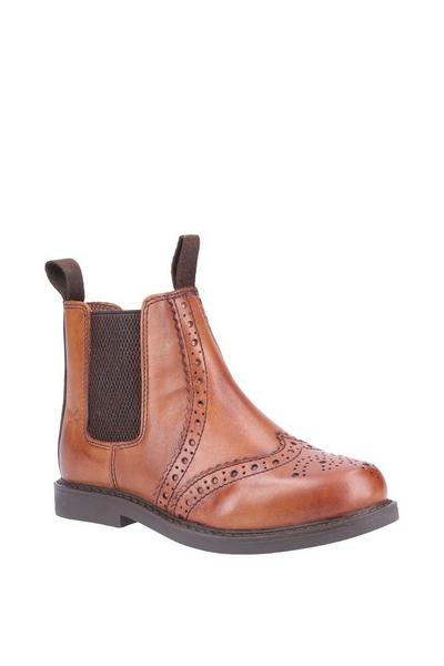 'Nympsfield' Leather Boots