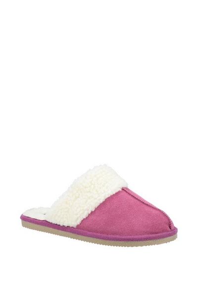 'Arianna' Suede Mule Slippers