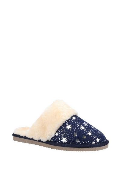 'Arianna' Star Suede Slipper