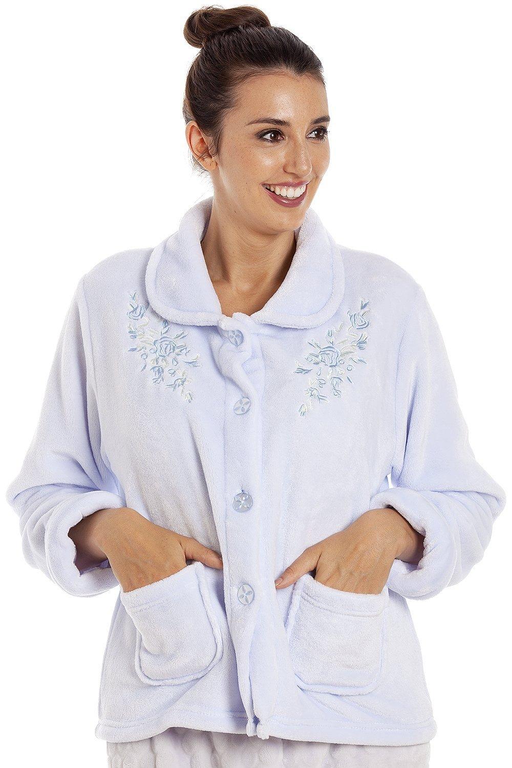 Classic Button Bed Jacket