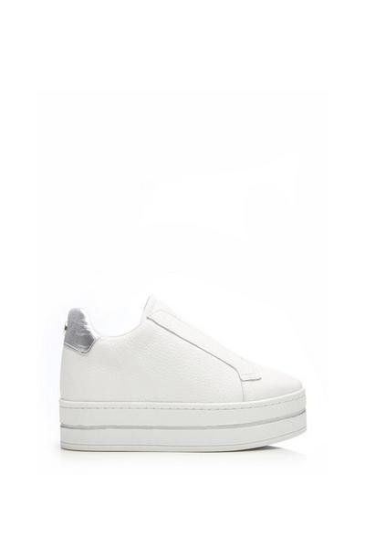 'Athalie' Leather Trainers