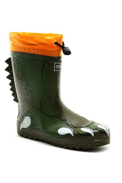 'Mudplay Junior' Animal Design Vulcanised Rubber Wellington Boots
