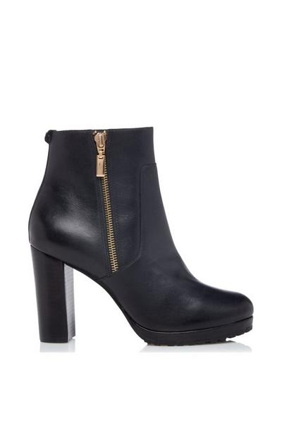 'Otylia' Leather Ankle Boots