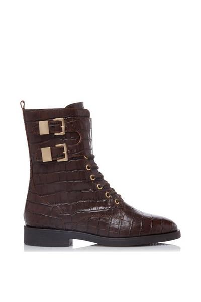 'Pictor' Leather Biker Boots
