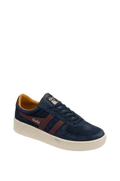 'Grandslam Suede' Suede Lace-Up Trainers