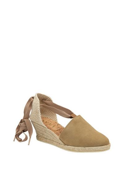 'Antora' Suede Wedge Sandals