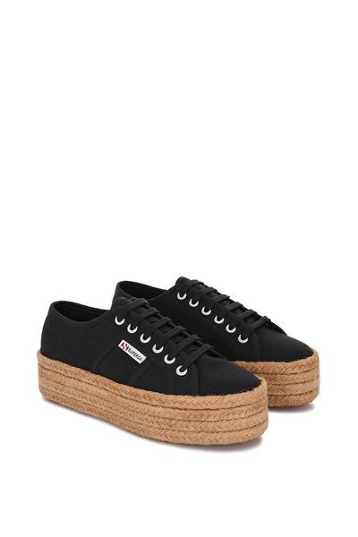 '2790 Rope' Canvas Flatform Trainers