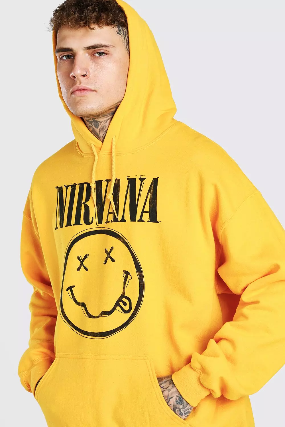 Nirvana best sale oversized hoodie