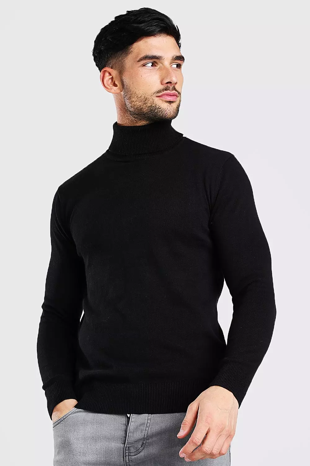 Boohooman turtleneck 2025