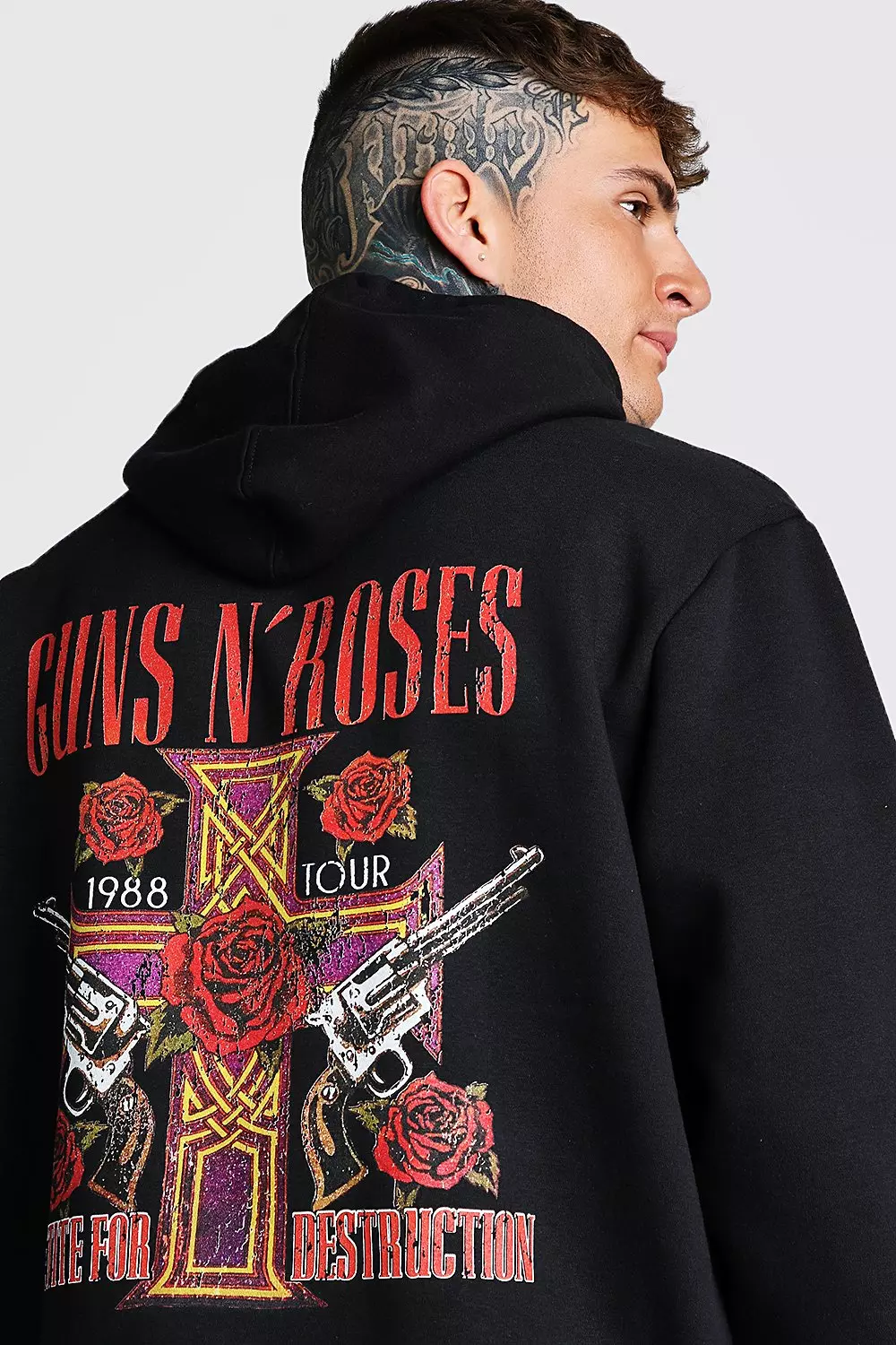 Hoodie guns hot sale n roses