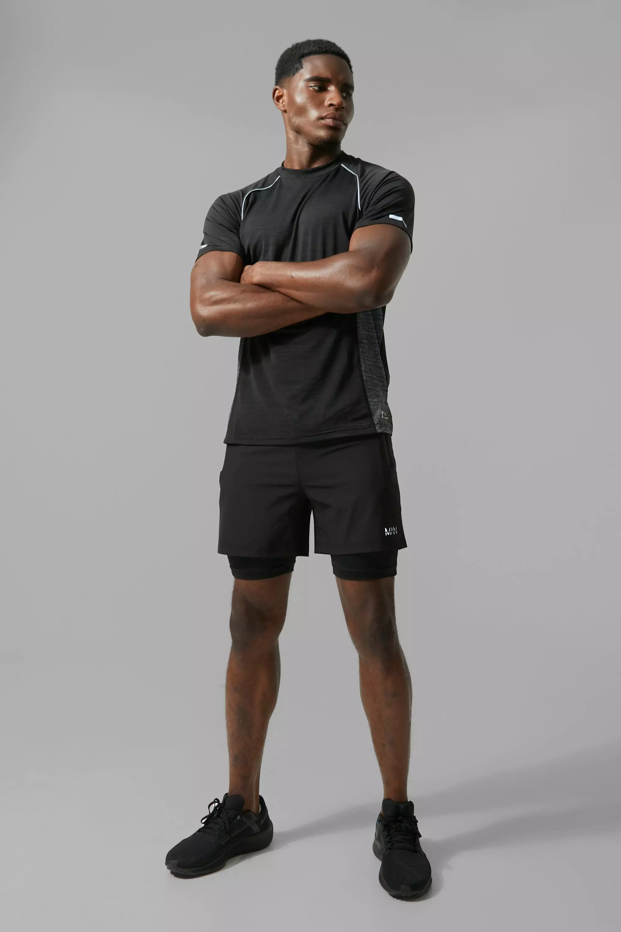 Black Shorts Active for men. Buy Active Sports Wear at Bread