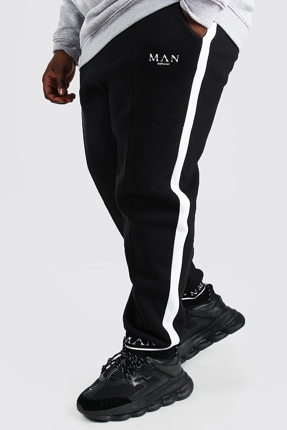 plus size slim fit joggers